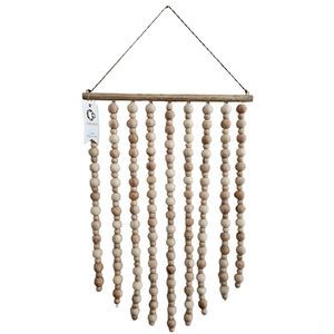 Wooden Beaded Wall Hanging Decor